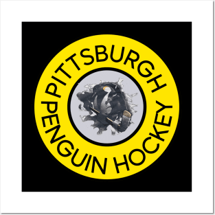 Pittsburgh Penguins Burst Posters and Art